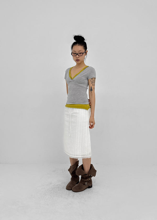 [MADE] Koishi Wrap Short Sleeve Top