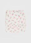 Rossi Flower Chiffon Midi Skirt