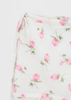 Rossi Flower Chiffon Midi Skirt