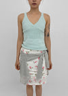 Decant Lace V-neck Sleeveless Knit