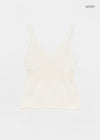 Decant Lace V-neck Sleeveless Knit