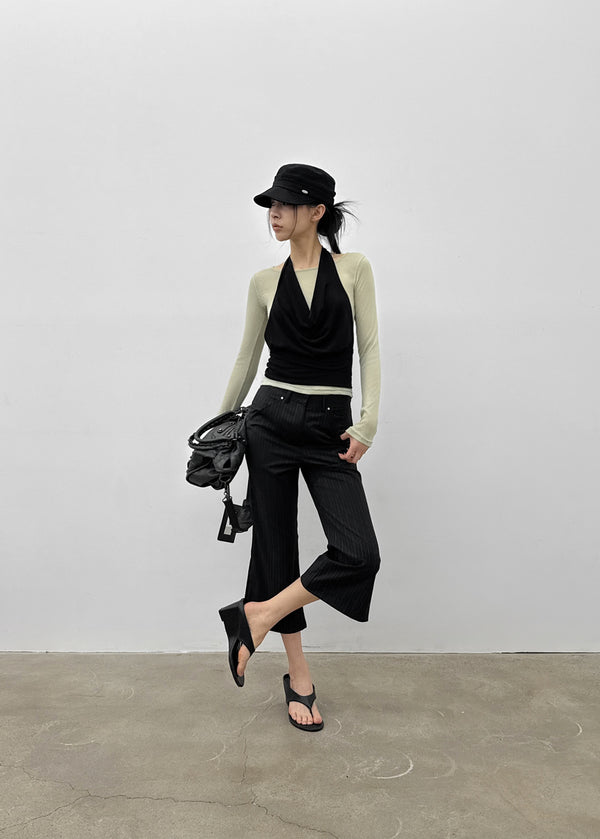 Kimsha Bootcut Capri Pants