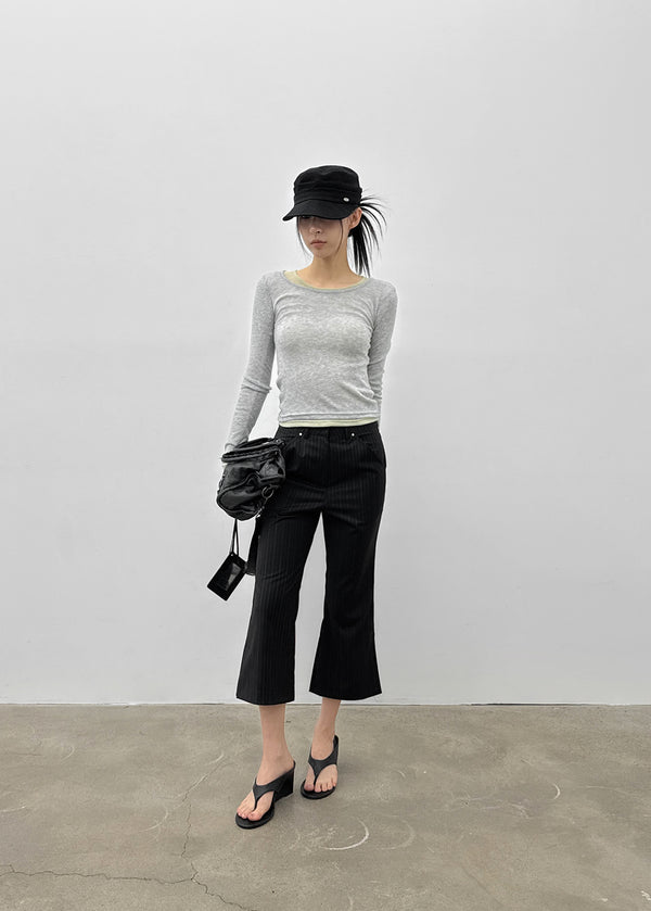 Kimsha Bootcut Capri Pants