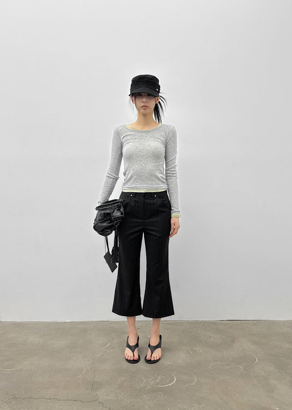 Dilomon See-through Long-sleeve Shirt