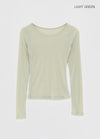 Dilomon See-through Long-sleeve Shirt