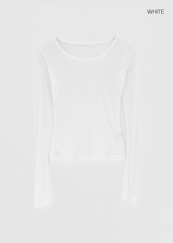 Dilomon See-through Long-sleeve Shirt
