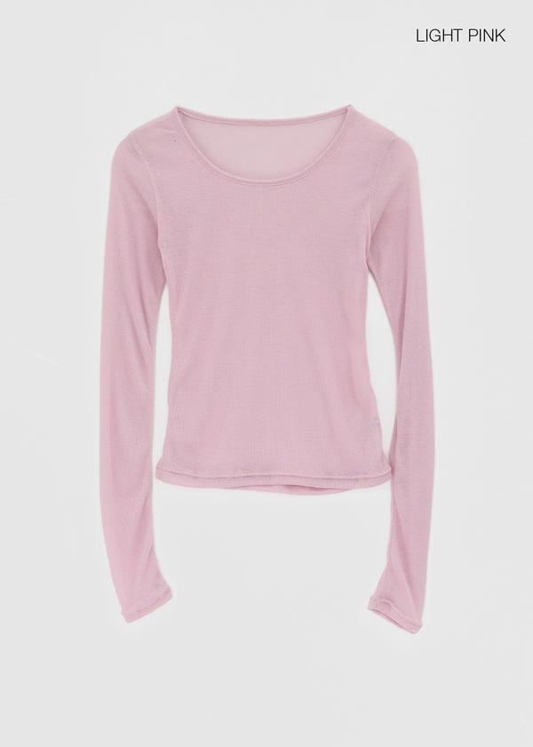 Dilomon See-through Long-sleeve Shirt