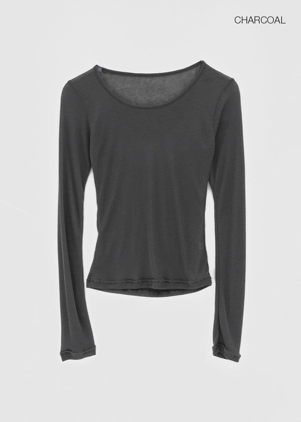 Dilomon See-through Long-sleeve Shirt