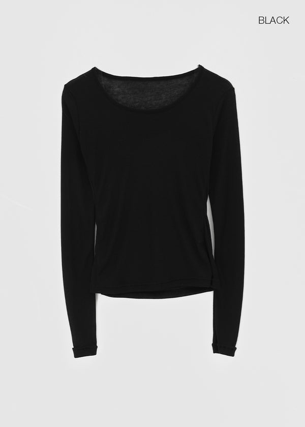 Dilomon See-through Long-sleeve Shirt
