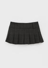 Tom Lee Check Pleated Miniskirt