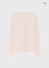 Tipol V-neck Tencel Long Cardigan