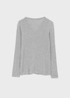 Tipol V-neck Tencel Long Cardigan