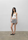 Tutoming Lace Strap Sleeveless