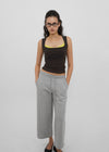 [B-BASIC] Air Sweat Capri Banding Pants