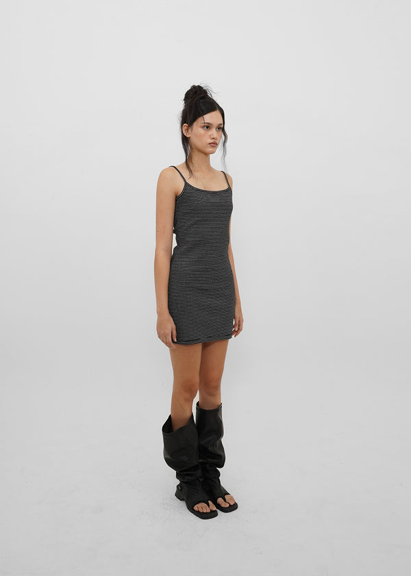 [B-BASIC] Standard Strap Sleeveless Mini Dress (2 SIZE)