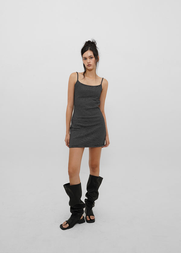 [B-BASIC] Standard Strap Sleeveless Mini Dress (2 SIZE)