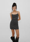 [B-BASIC] Standard Strap Sleeveless Mini Dress (2 SIZE)