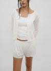 [B-BASIC] Punching Cardigan (2 Sizes)