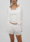 [B-BASIC] Punching Cardigan (2 Sizes)