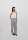 [B-BASIC] Tension Cotton Strap Halter Sleeveless Top (2 SIZE)