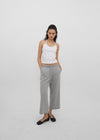 [B-BASIC] Tension Cotton Strap Halter Sleeveless Top (2 SIZE)