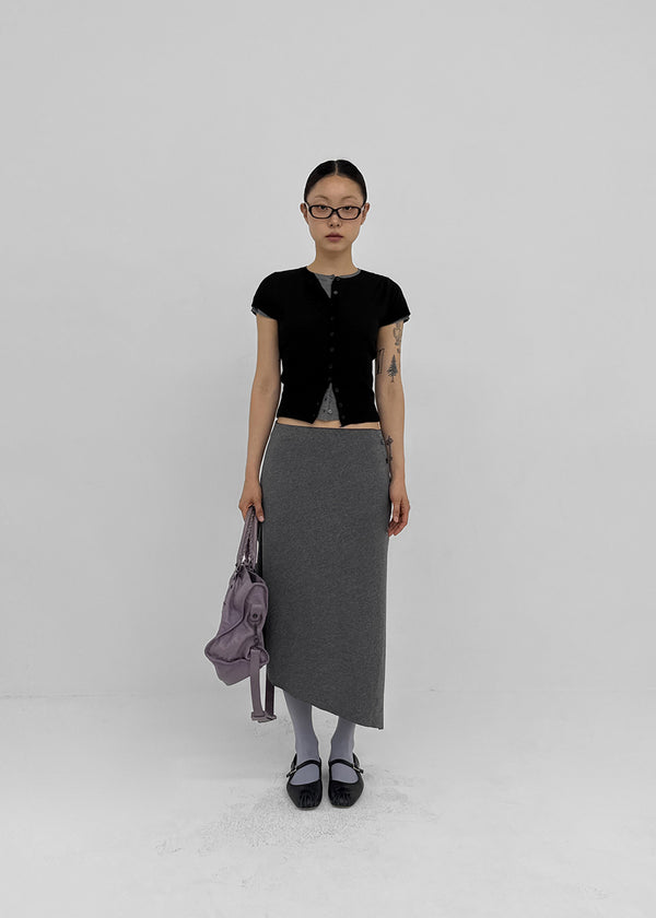 [MADE] Budri Short Sleeve Knit Cardigan
