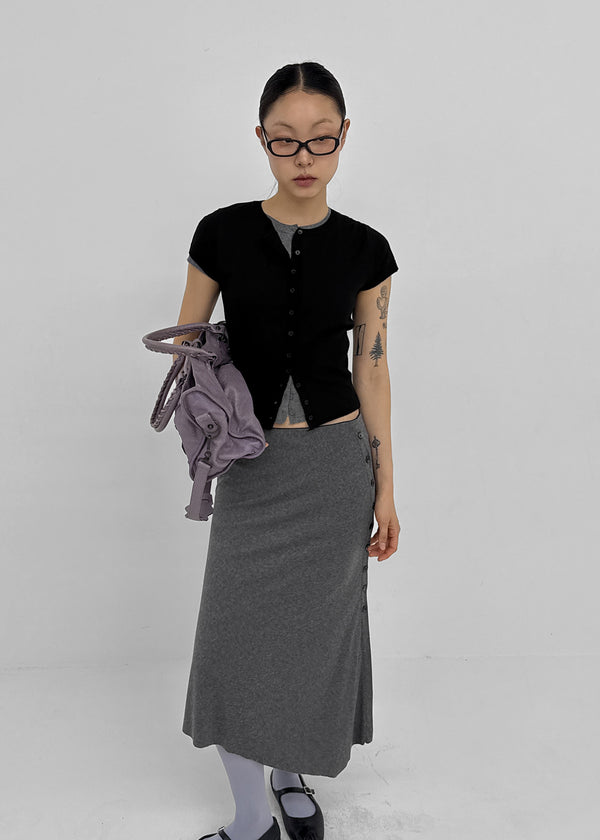 [MADE] Budri Short Sleeve Knit Cardigan