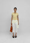 Popu Slit Capri Pants