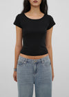 [B-BASIC] Punching Short-Sleeve Tee (2 Sizes)