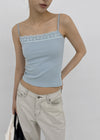 Foredy Square Lace Sleeveless