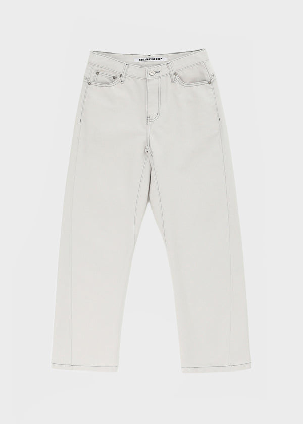 [MADE] Bromy Back-Strap Denim Pants