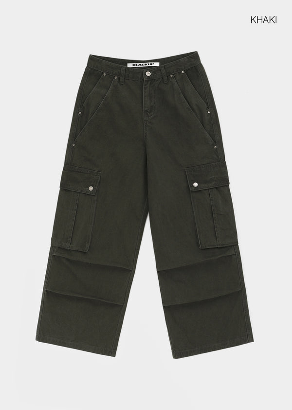 [MADE] Sencu Washed Cotton Cargo Pants