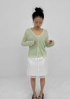 Seo Summer Loose Fit V-neck Cardigan
