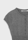 [MADE] Budri Short Sleeve Knit Cardigan