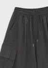 (UNISEX) Cupy Linen-like Cargo Bermuda Shorts
