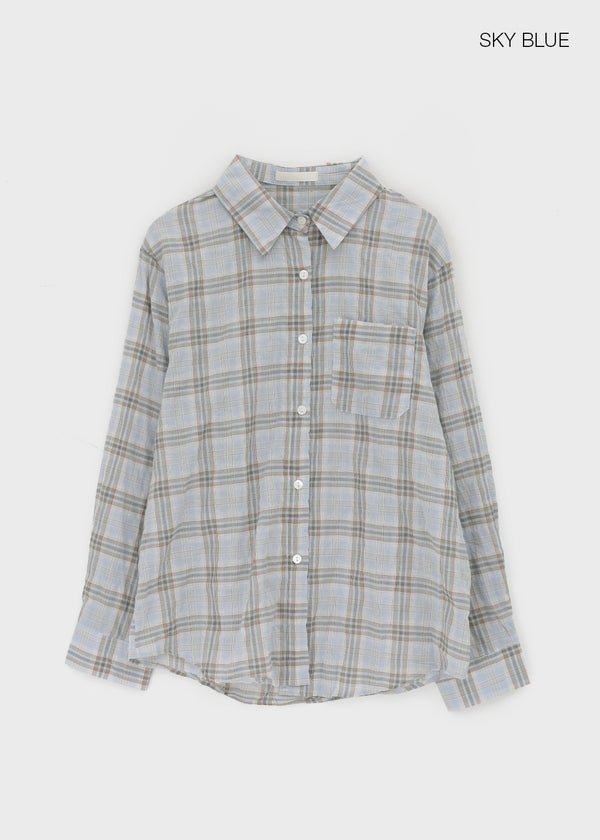 Eloan Summer Check Shirt