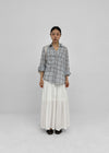 Cool Tee Summer Chiffon Tiered Long Skirt