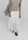 Cool Tee Summer Chiffon Tiered Long Skirt