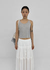 Cool Tee Summer Chiffon Tiered Long Skirt