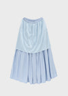 Cool Tee Summer Chiffon Tiered Long Skirt