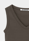 [B-BASIC] Tension Standard V-Neck Sleeveless Top (2 SIZE)