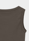 [B-BASIC] Tension Standard V-Neck Sleeveless Top (2 SIZE)