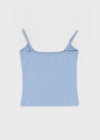 [B-BASIC] Tension Cotton Strap Basic Sleeveless Top (2 SIZE)