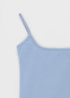 [B-BASIC] Tension Cotton Strap Basic Sleeveless Top (2 SIZE)