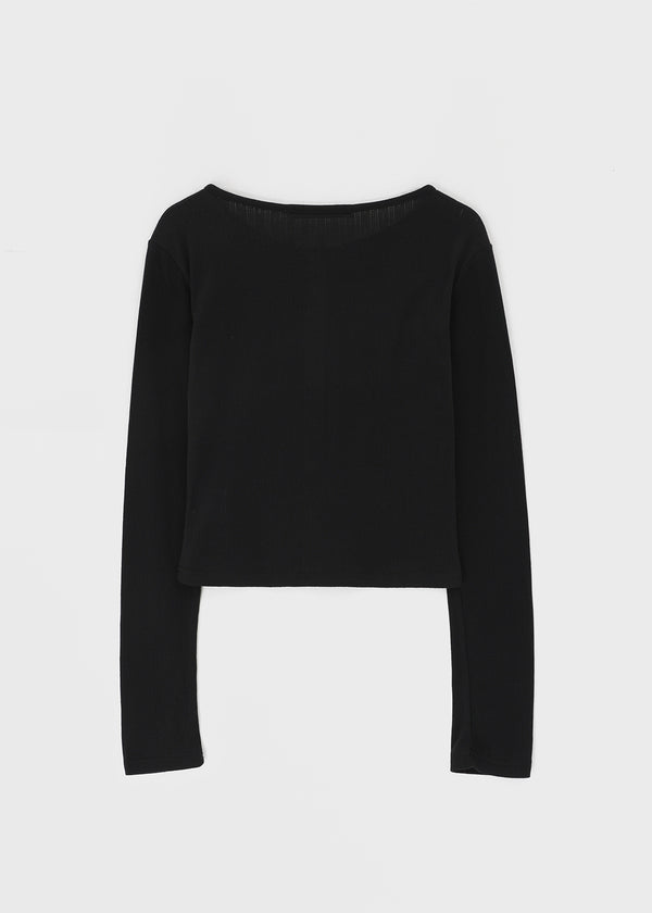 [B-BASIC] Punching Cardigan (2 Sizes)