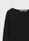 [B-BASIC] Punching Cardigan (2 Sizes)