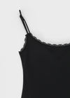 [B-BASIC] Punching Lace Sleeveless Top (Built-in Cap)