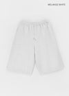 [B-BASIC] Mid-Sweat Cut-Out Bermuda Pants
