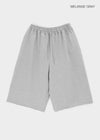 [B-BASIC] Mid-Sweat Cut-Out Bermuda Pants