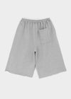 [B-BASIC] Mid-Sweat Cut-Out Bermuda Pants